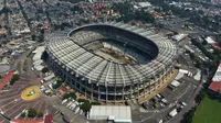 ¡Cada vez más cerca! Instalan la nueva cancha del Estadio Azteca