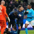 Inter de Milán y Napoli empatan en partido clave en la carrera por el título de la Serie A