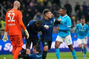 Inter de Milán y Napoli empatan en partido clave en la carrera por el título de la Serie A