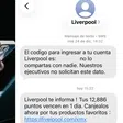 ¿Liverpool te escribió por SMS? Ojo con este link falso