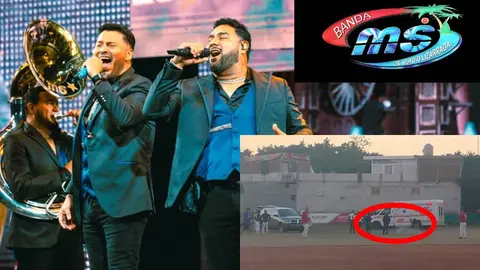 FOTO: Muere Gerson Leos, tecladista de La Banda MS, mientras disputaba partido de beisbol