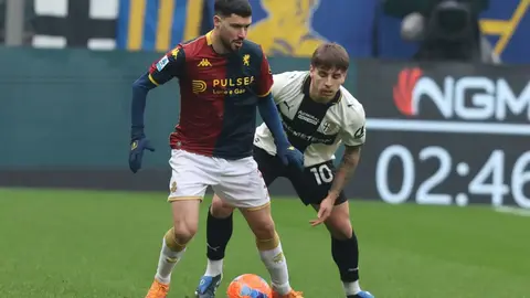 Genoa de Johan Vásquez empató ante Parma y sigue invicto en el 2026
