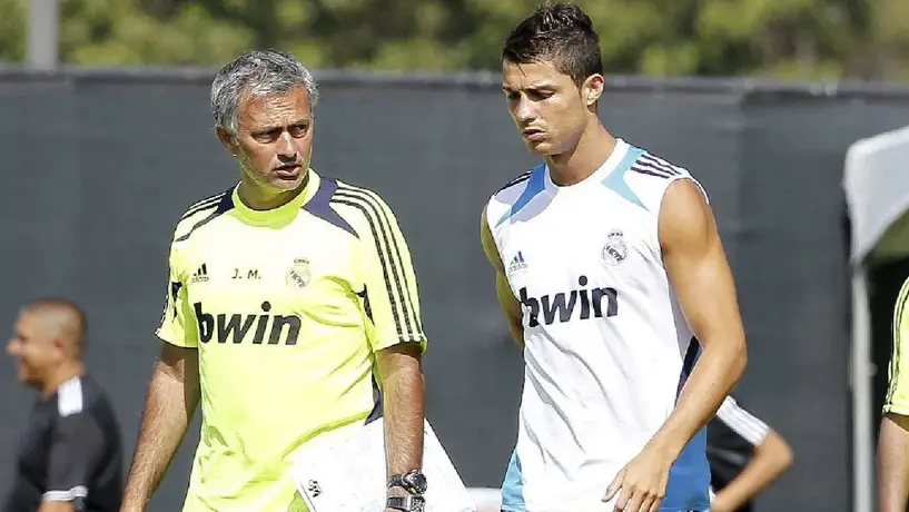 José Mourinho, el DT que un día hizo llorar a Cristiano Ronaldo en el Real Madrid