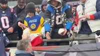 Presencia azulcrema en Foxborough: aficionado del América es captado en la victoria de Patriots