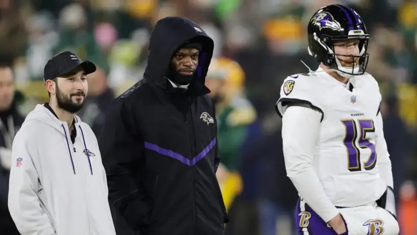 Lamar Jackson entrena con los Ravens mientras Baltimore se prepara para el duelo contra Pittsburgh