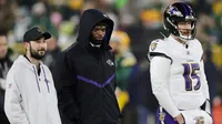 Lamar Jackson entrena con los Ravens mientras Baltimore se prepara para el duelo contra Pittsburgh