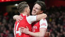 Arsenal vence a Brighton y termina el 2025 como líder de la Premier League