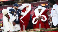 NFL cambia el  festejo de un pavo por un Tomahawk en Navidad