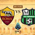 Roma vs Sassuolo EN VIVO Serie A Jornada 20