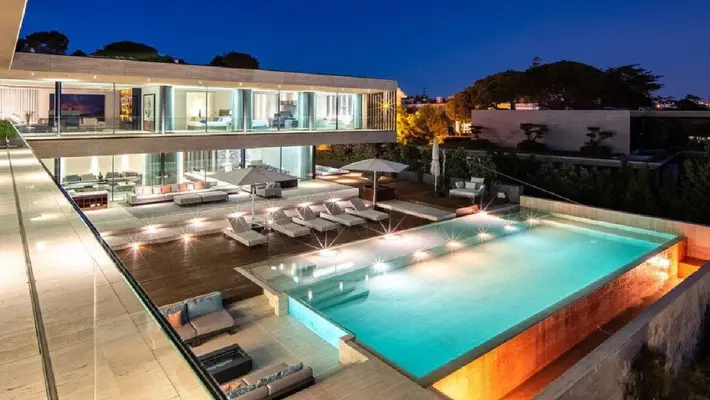 Cristiano Ronaldo y su nueva multimillonaria mansión edificada en Portugal