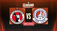 Tijuana vs Atlético de San Luis EN VIVO Liga MX Clausura 2026 Jornada 3