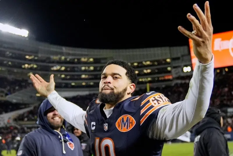 Caleb Williams, mariscal de campo de Chicago Bears | AP