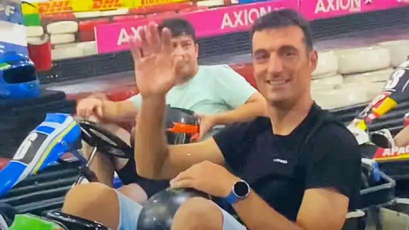 Lionel Scaloni recibió el Año Nuevo en un lugar especial