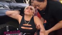 VIDEO: Wendy Guevara se desmaya en vivo tras cirugía estética: “Siento que me voy a caer toda”