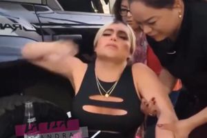 VIDEO: Wendy Guevara se desmaya en vivo tras cirugía estética: “Siento que me voy a caer toda”