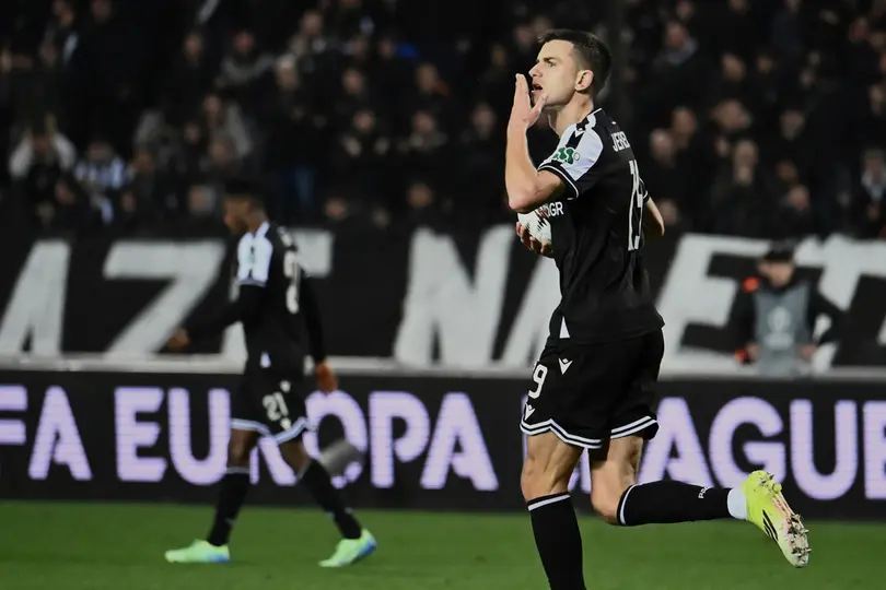 Jeremejeff tras anotar al Celta | AP