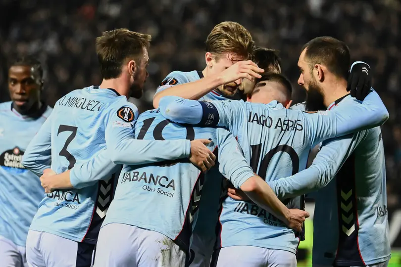 Celta de Vigo tras derrotar al PAOK | AP