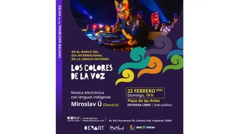 Festival de música electrónica sin costo llega al Cenart este fin de semana. / @cenartmx y @miroslav_uu