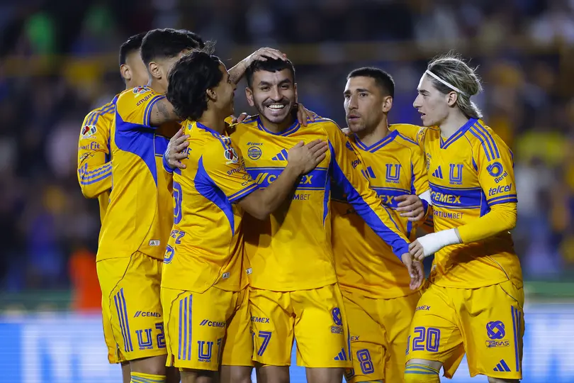 Tigres celebrando gol de Ángel Correa I IMAGO7