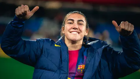 Barcelona en la Liga de Campeones Femenil I X:@FCBfemeni