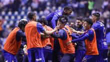 Jugadores de Pumas en celebración de gol | MEXSPORT