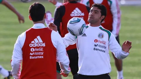 Sinha en entrenamiento con la Selección Mexicana | MEXSPORT