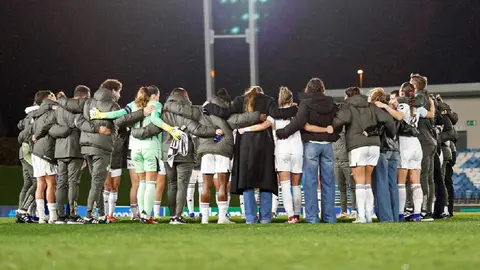 Real Real Madrid tras el pase en Champions I X:@realmadridfem