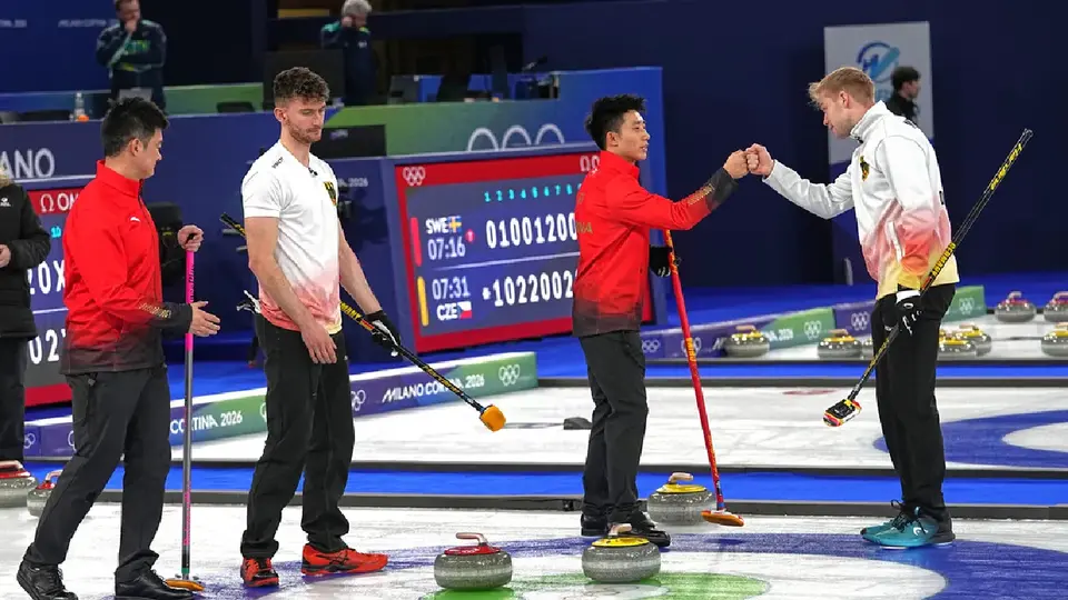 Definidas las dos semifinales del curling masculino en Milán-Cortina
