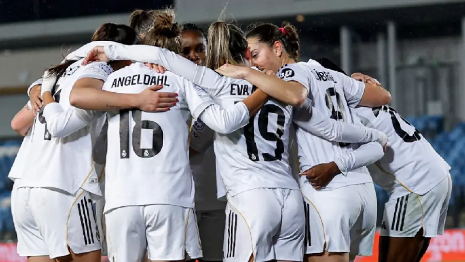 Real Madrid previo a juego de Champions I X:@realmadridfem