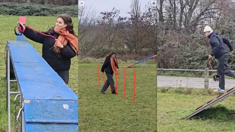 El “Hobby Dogging” consiste en sacar a pasear a tu perro invisible / Especial