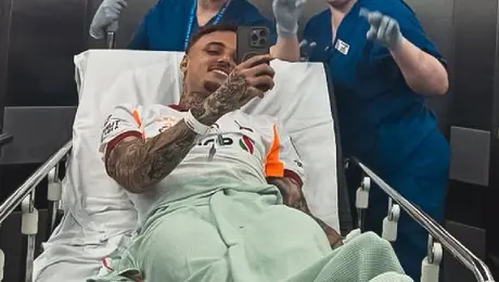 “Todo salió bien en la cirugía”: Noa Lang tranquiliza tras fuerte lesión sufrida en el juego de Champions League ante el Liverpool