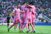 Jugadores de Inter Miami festejado su gol en Concachampions ante Nashville | MEXSPORT