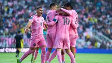 Jugadores de Inter Miami festejado su gol en Concachampions ante Nashville | MEXSPORT