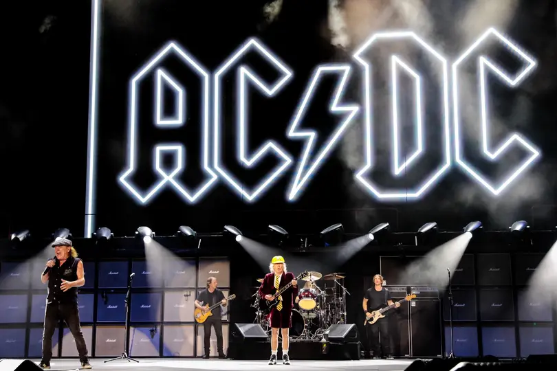 AC/DC mantiene sus fechas programadas pese al incidente. / FB: AC/DC