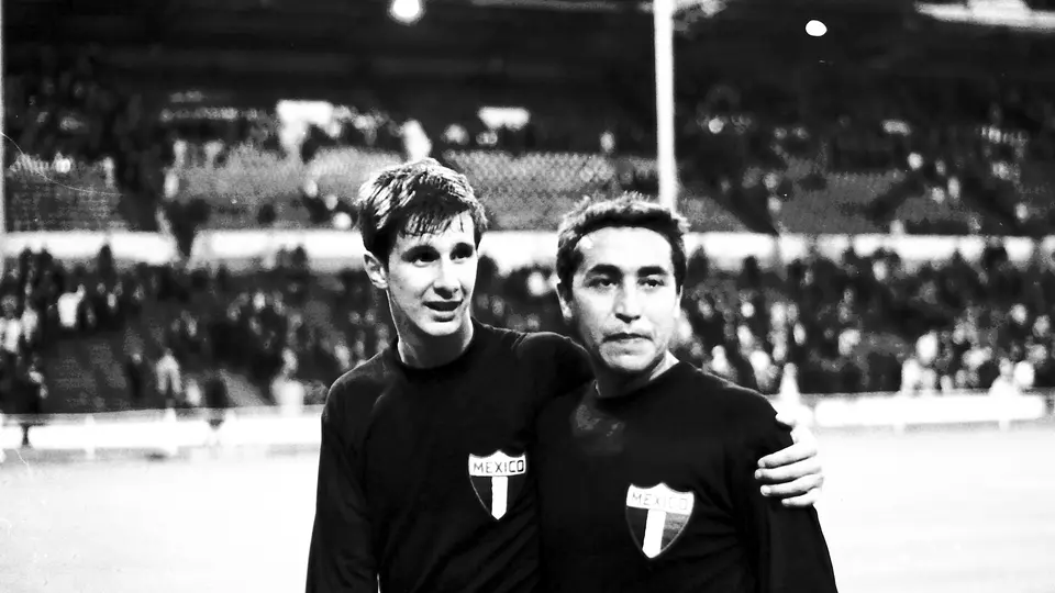 Enrique Borja e Isidoro Díaz con la Selección Mexicana en 1996 | MEXSPORT