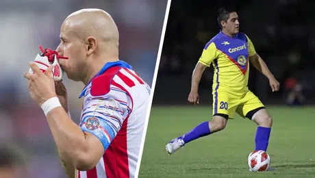 ¡Hay tiro! Bofo Bautista y Jagger Martínez se enfrascan en partido de leyendas