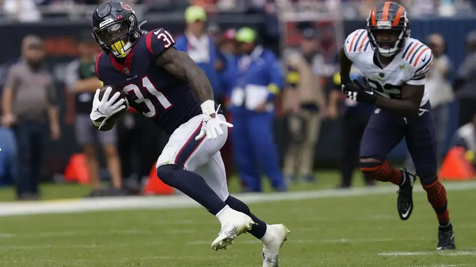 Dameon Pierce con los Texans en 2022 | AP