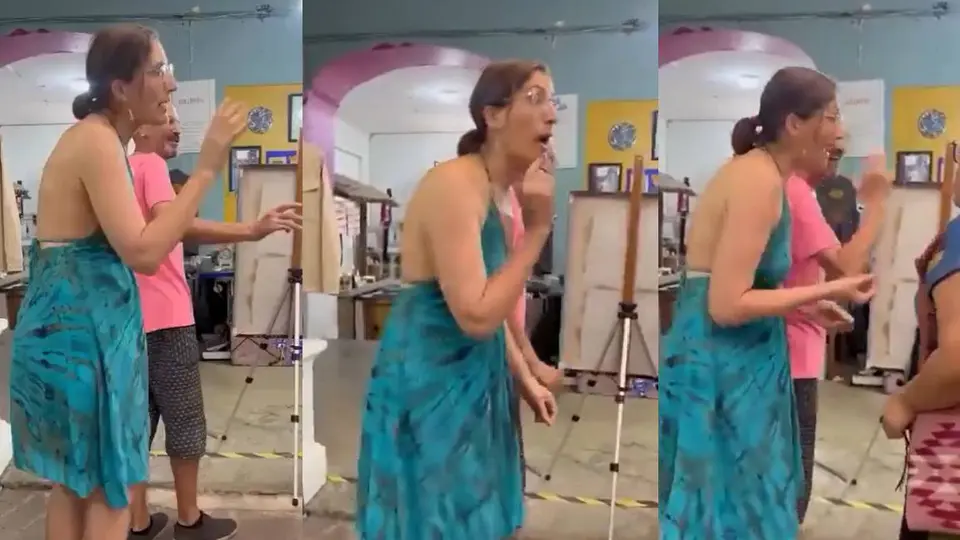 VIDEO: Turistas españoles critican música y artesanías en Oaxaca