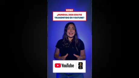¿MUNDIAL 2026 GRATIS TRANSMITIDO EN YOUTUBE?