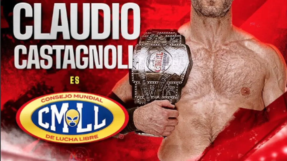 ¡Oficial! Claudio Castagnoli firma con el Consejo Mundial de Lucha Libre; tendrá contrato dual con All Elite Wrestling
