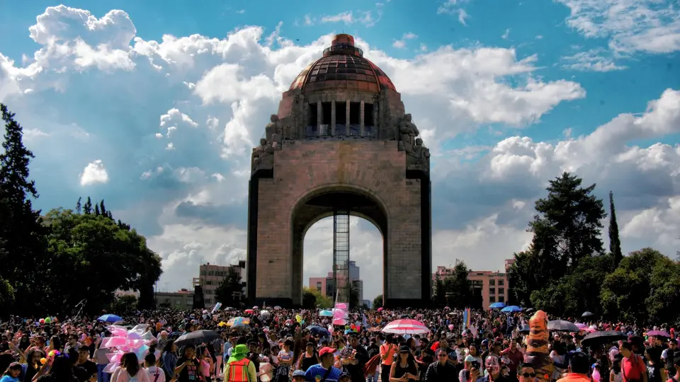 Panorámica del Monumento a la Revolución en Ciudad de México | PIXABAY