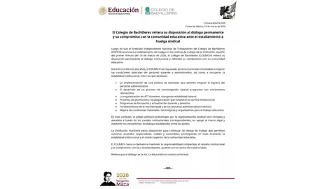 La huelga se mantiene de forma indefinida en la CDMX./ X