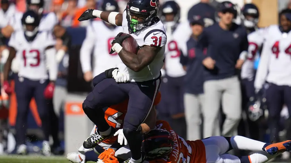 Dameon Pierce con los Texans en 2022 | AP