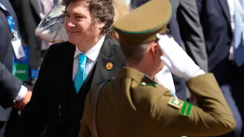 El presidente Javier Milei no descarta la idea de apoyar a Estados Unidos en la guerra contra Irán / AP