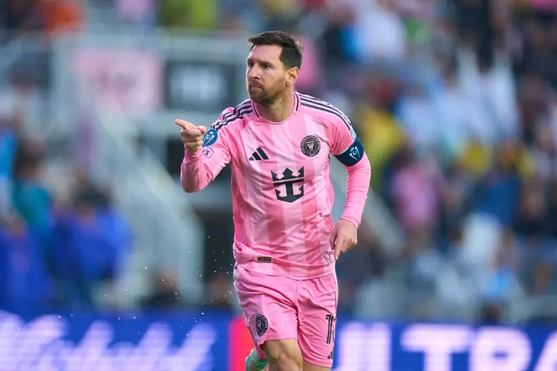 Lionel Messi celebrando el gol 900 en su carrera | MEXSPORT