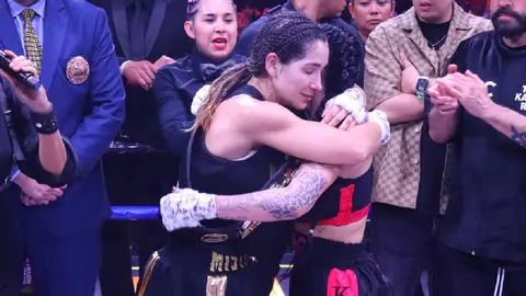 Marcela Mistral y Karely Ruiz hicieron las paces y la rivalidad quedó en el pasado / FB: @ringroyalefights