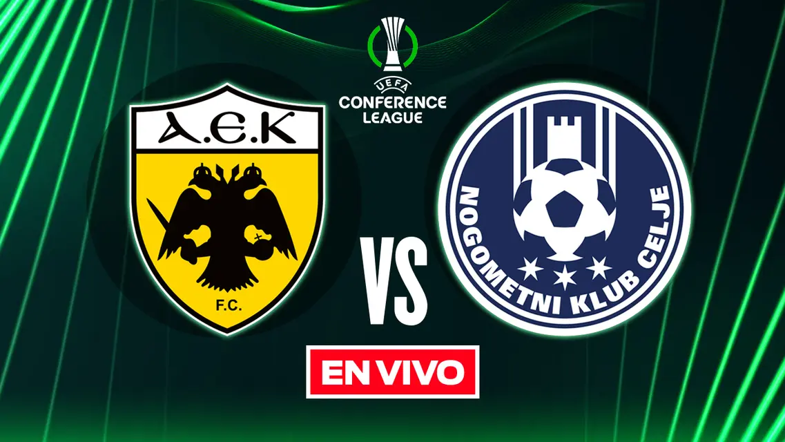 AEK Atenas vs Celje UEFA Conference League Octavos de Final Vuelta