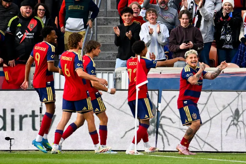 Victoria del Real Salt Lake con gol de Diego Luna ante San Diego en la MLS I AFP