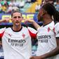 Adrien Rabiot en celebración con AC Milan en el partido contra Hellas Verona | AP