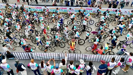 Inauguran Ciclovía Gran Tenochtitlán en CDMX: ruta de 30 km sobre Calzada de Tlalpan